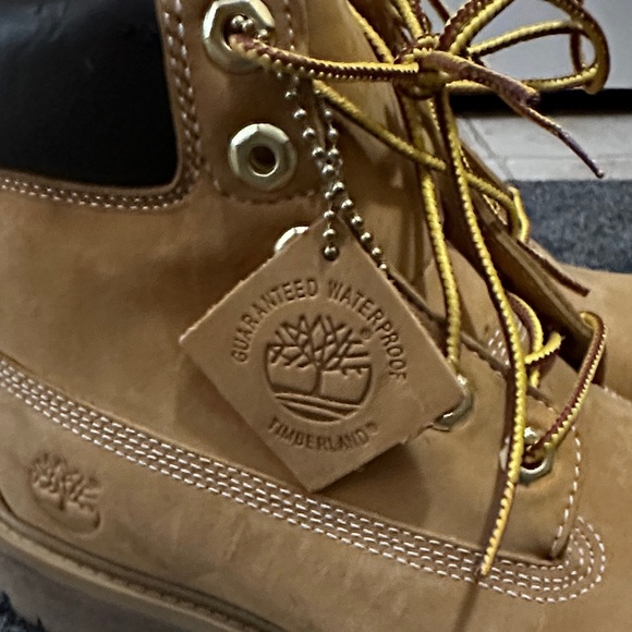 Timberland Kids Boots - Tan and Yellow - Picture 8 of 8